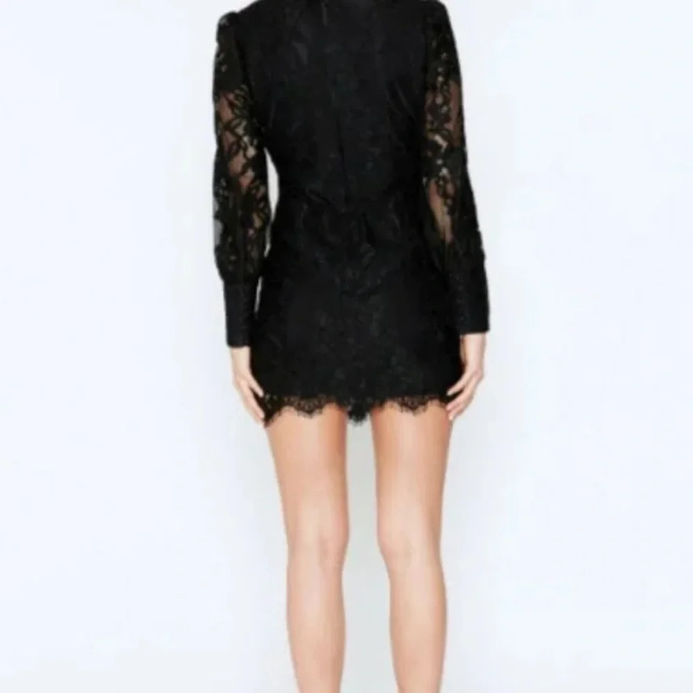 Bardot Black‎ Lace Long Sleeve Anika Dress